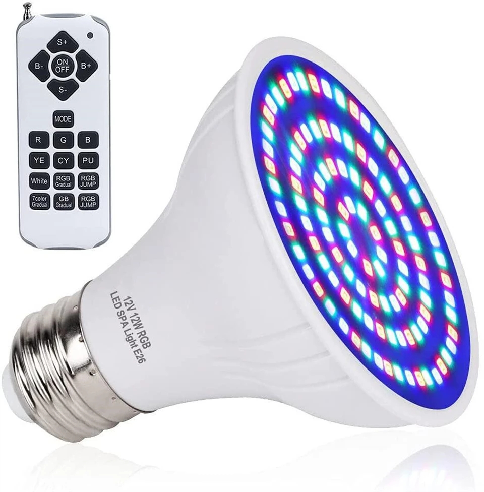 RGB LED Swimming Pool Light E2 - مراجعة Xy Spa & Wellness وسعره