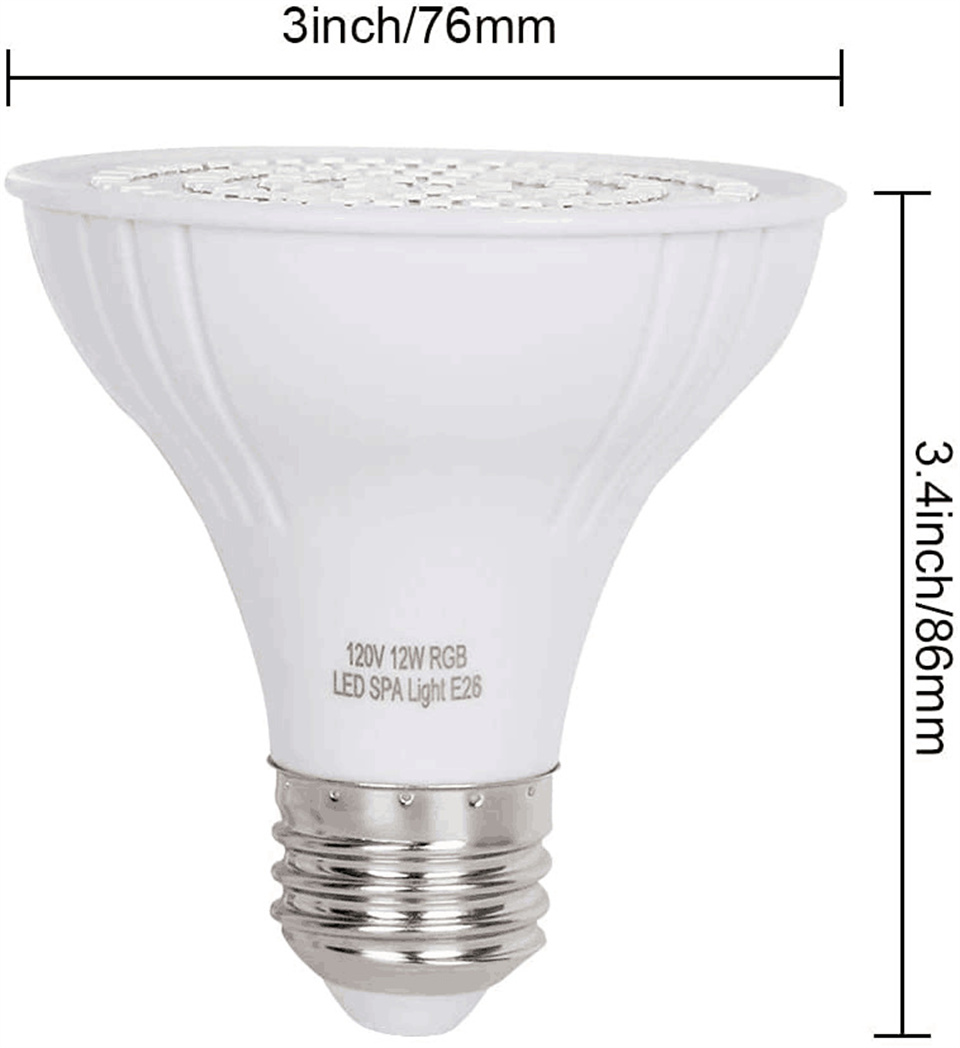 RGB LED Swimming Pool Light E2 - مراجعة Xy Spa & Wellness وسعره