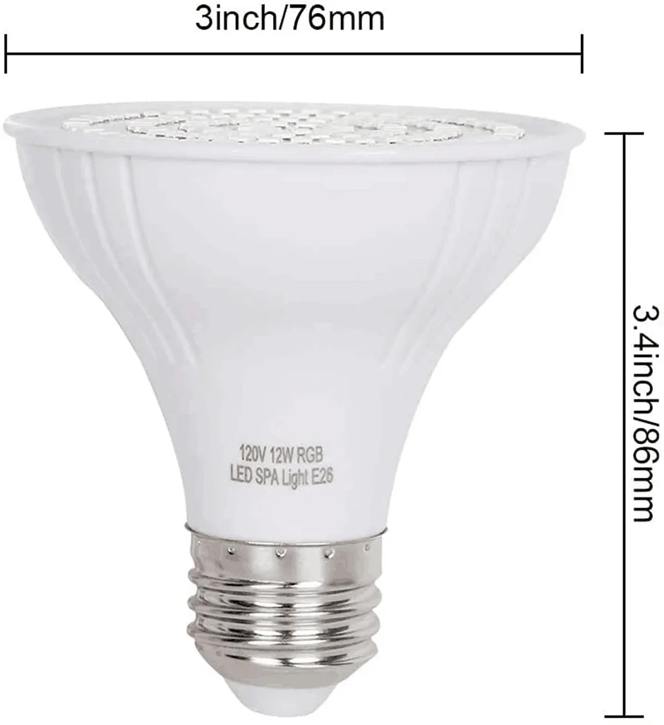 12W SPA Lamp LED Swimming Pool - مراجعة Xy Spa & Wellness وسعره